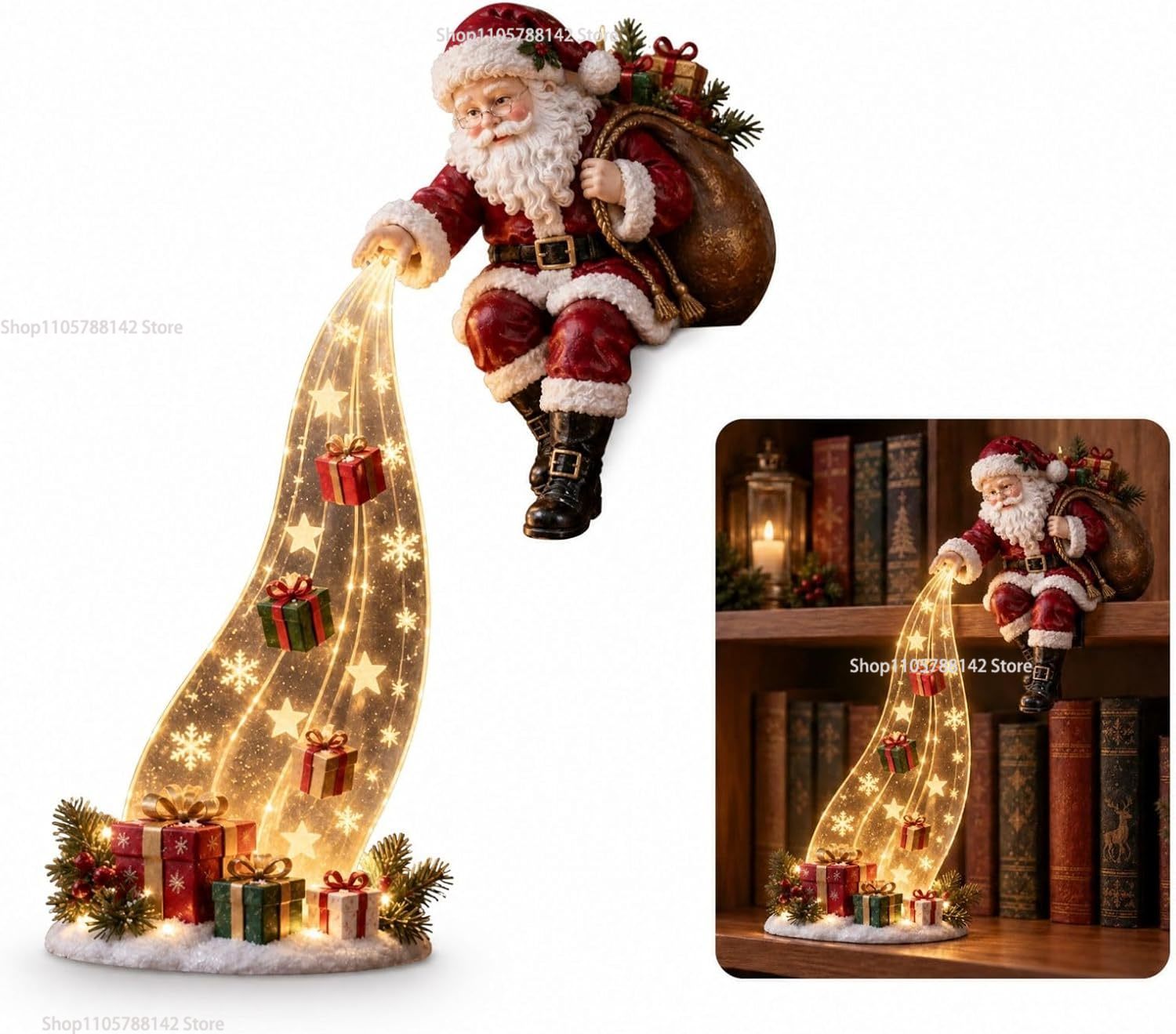Weihnachtliche beleuchtete Reg – Lighting Christmas Decor Bewertung und Preis