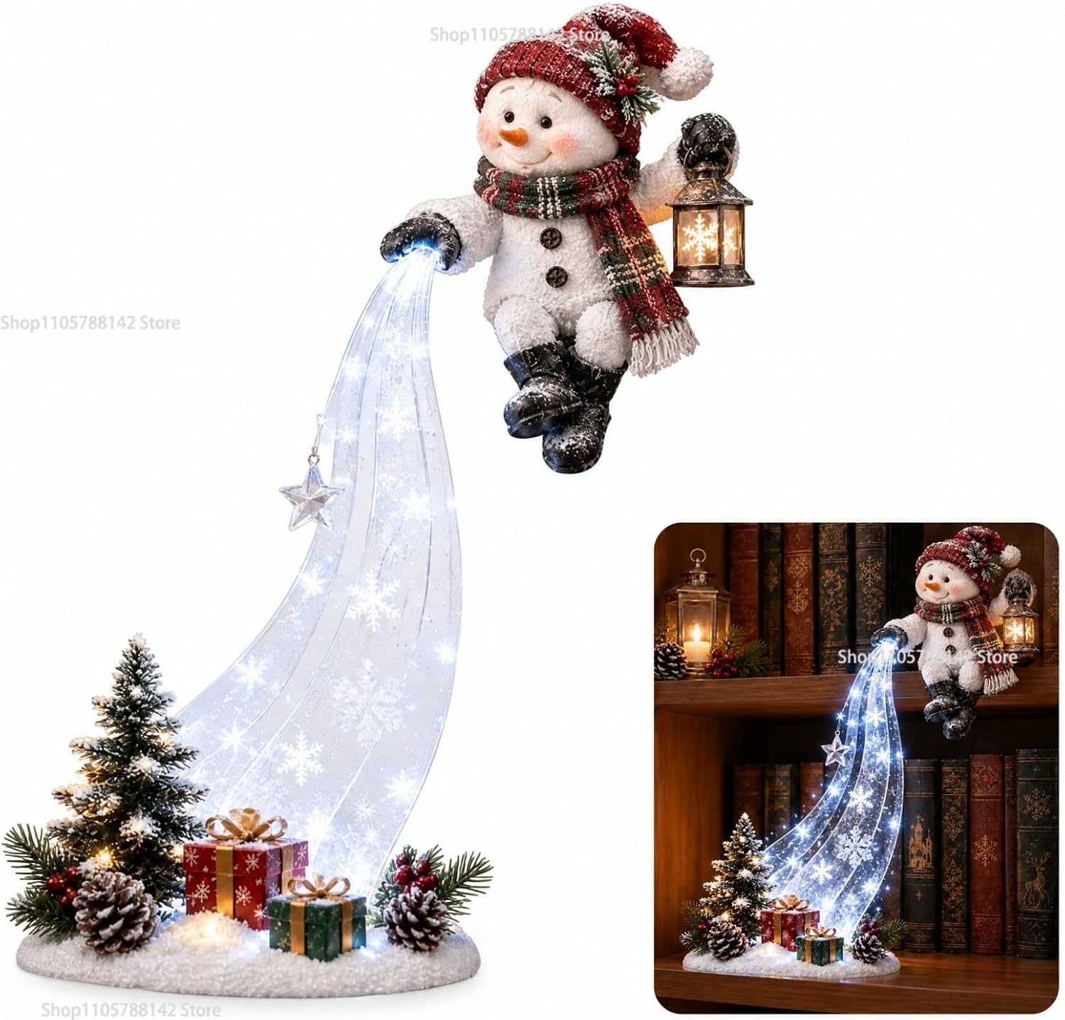 Weihnachtliche beleuchtete Reg – Lighting Christmas Decor Bewertung und Preis