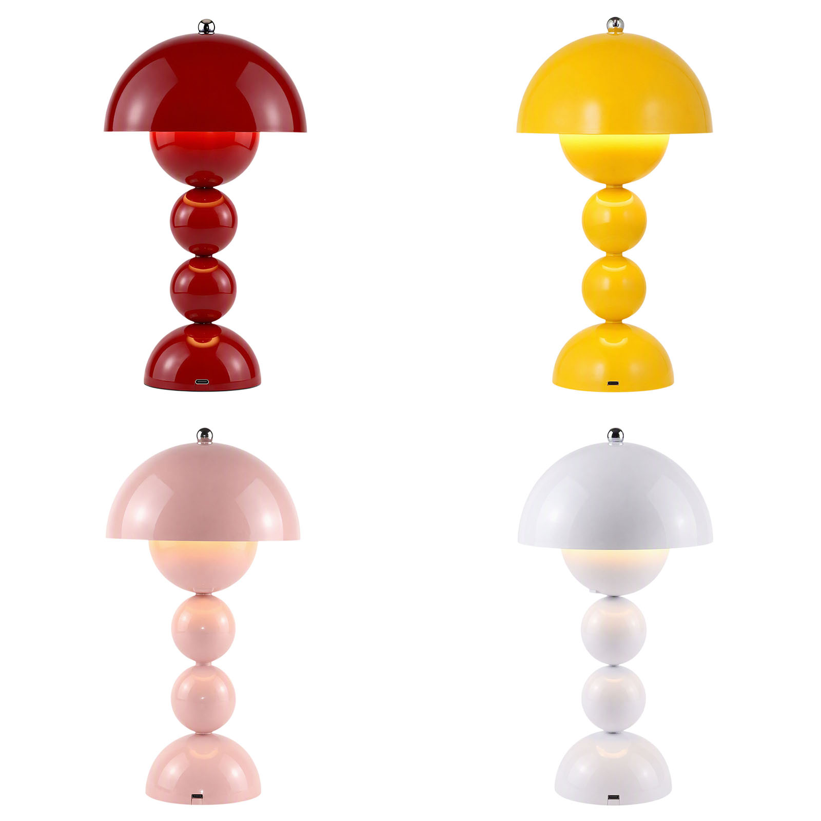 Vintage Pilz-Tischlampe USB LE – Lighting Decor Bedroom Bewertung und Preis